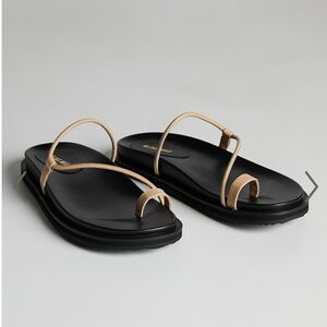 ALIAS MAE Soji Sandals in Natural Leather size 41/10